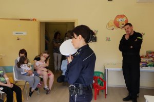 Sznupek odwiedził dzieci w szpitalu