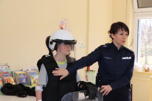 Sznupek odwiedził dzieci w szpitalu