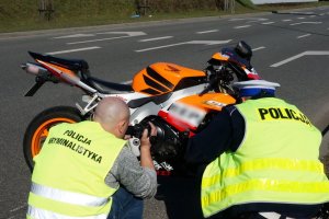 Tragiczny wypadek z udziałem motocyklisty