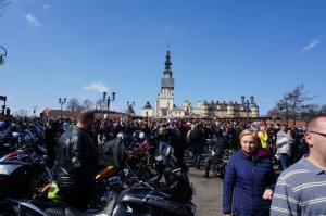 Pielgrzymka motocyklistów na Jasną Górę