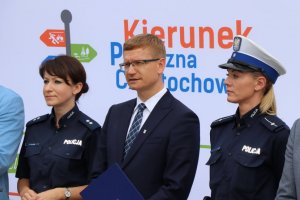 Konferencja prasowa w Alejach.