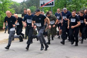 Marszobieg Prewencji Policji o puchar Komendanta