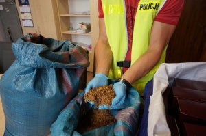 Zabezpieczony materiał dowodowy.