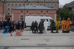 Częstochowscy policjanci na pikniku służb mundurowych