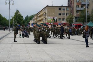 Częstochowscy policjanci na pikniku służb mundurowych