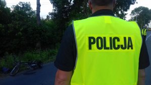 Wypadek śmiertelny z udziałem rowerzysty