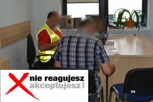 Zatrzymany podczas przesłuchania.