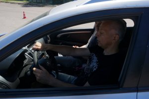 W Częstochowie policjanci szkolą się z techniki jazdy
