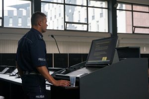 W Częstochowie policjanci szkolą się z techniki jazdy