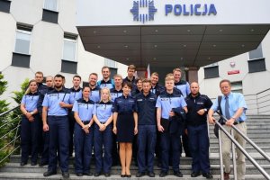 Niemieccy policjanci odwiedzili Częstochowę.