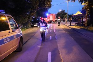 Tragiczny wypadek w Zawadzie, miejsce zdarzenia.