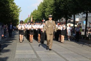 Hołd dla bohaterów Powstania Warszawskiego