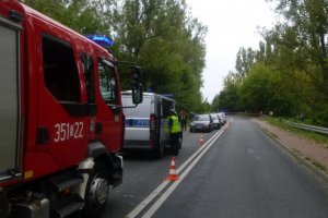 Zdjęcie z miejsca zdarzenia.