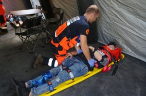 Ćwiczenia obronne na terenie Częstochowy