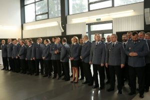 Spotkanie wigilijne częstochowskich policjantów
