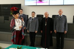 Spotkanie wigilijne częstochowskich policjantów
