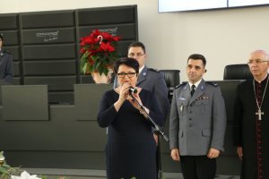 Spotkanie wigilijne częstochowskich policjantów