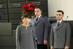 Spotkanie wigilijne częstochowskich policjantów