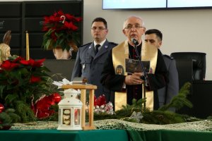 Spotkanie wigilijne częstochowskich policjantów
