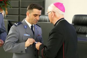 Spotkanie wigilijne częstochowskich policjantów