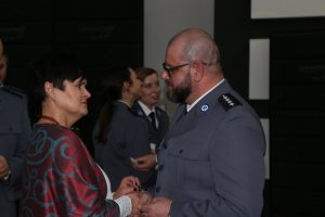 Spotkanie wigilijne częstochowskich policjantów