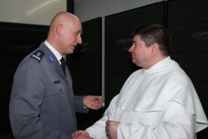Spotkanie wigilijne częstochowskich policjantów