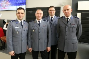 Spotkanie wigilijne częstochowskich policjantów