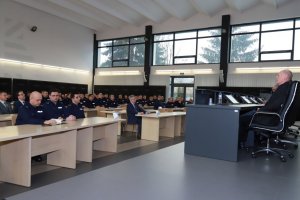 Odprawa służbowa częstochowskiego garnizonu Policji