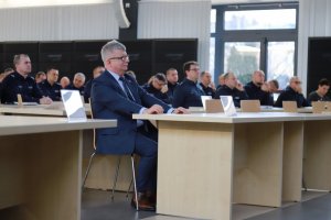 Odprawa służbowa częstochowskiego garnizonu Policji