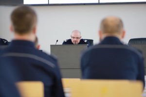 Odprawa służbowa częstochowskiego garnizonu Policji