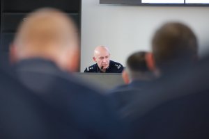 Odprawa służbowa częstochowskiego garnizonu Policji