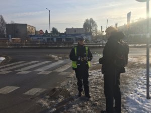 Bezpieczny pieszy z częstochowską drogówką
