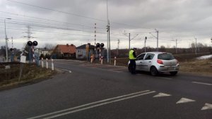 Na torach bezpiecznie z częstochowską drogówką