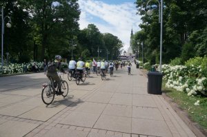 pielgrzymka rowerzystów na Jasną Górę