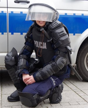 policjantki pozują do zdjęć