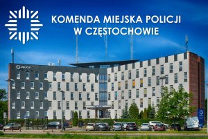 zdjęcie przedstawiające Komendę Miejską Policji w Częstochowie