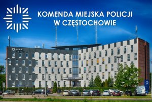 zdjęcie przedstawia Komendę Miejską Policji w Częstochowie