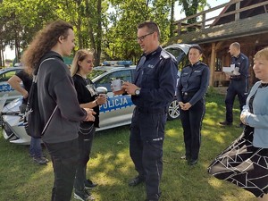 zdjęcie z akcji &quot;Dzień Dziecka&quot; z Policją