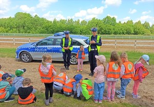 zdjęcie z akcji &quot;Dzień Dziecka&quot; z Policją