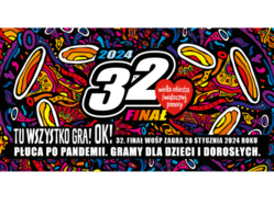 logo 32 finału Wielkiej Orkiestry Świątecznej Pomocy