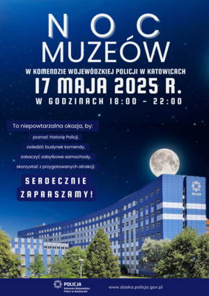 Plakat z napisami