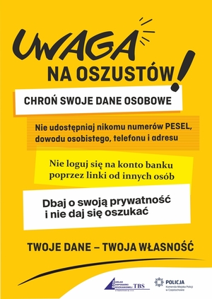 Plakat informacyjny