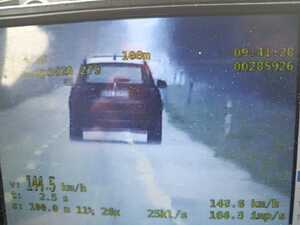 Pojazd, który został zarejestrowany przez video- rejestrator