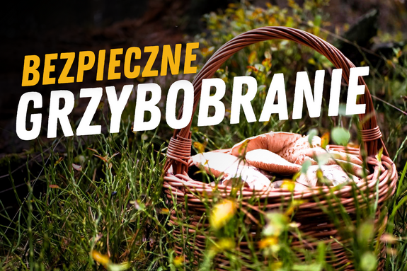 Plakat informacyjny z napisem